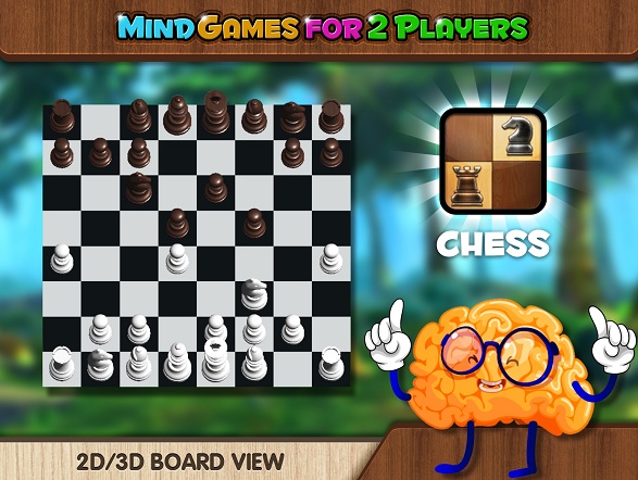 Gameplay of the Mind Games for 2 Player for Android phone or tablet.